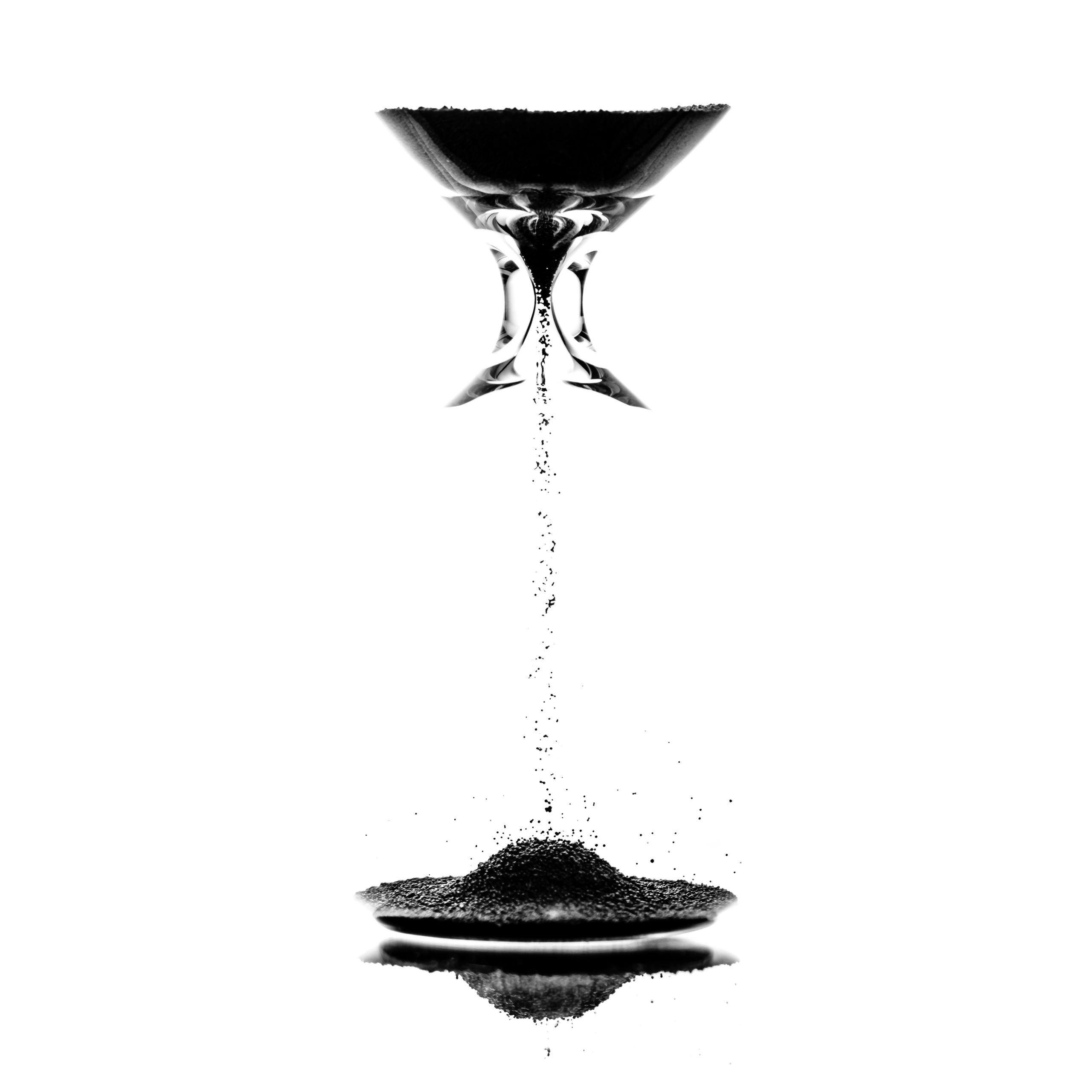 Flowing hourglass